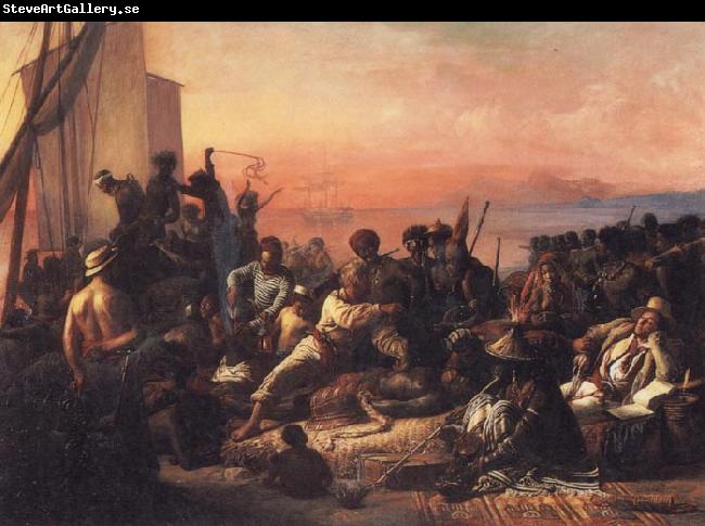 Francois Auguste Biard The Slave Trade